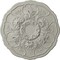 Ekena Millwork Cornelia Ceiling Medallion (Fits Canopies up to 4"), Hand-Painted Pot of Cream, 22 1/2"OD x 1 1/2"P CM22CNPCF - alternate 1